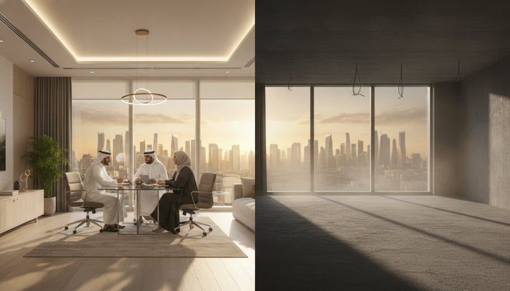 Cost of a Furnished Office vs Traditional Office: The 2026 Strategic Guide for Saudi Businesses